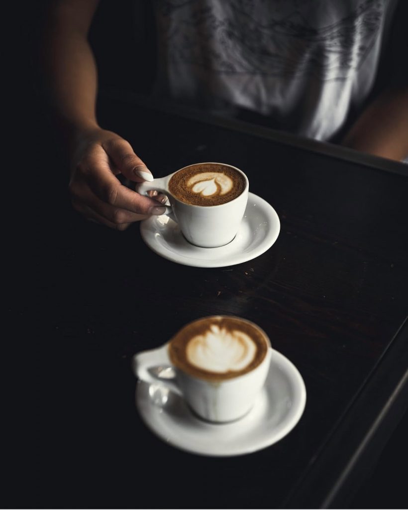 small cups of coffee